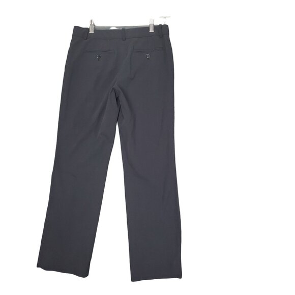 CREMIEUX Womens Pants SZ 4 Straight Leg Low Rise Black Casual Office‎ Business - Picture 2 of 7